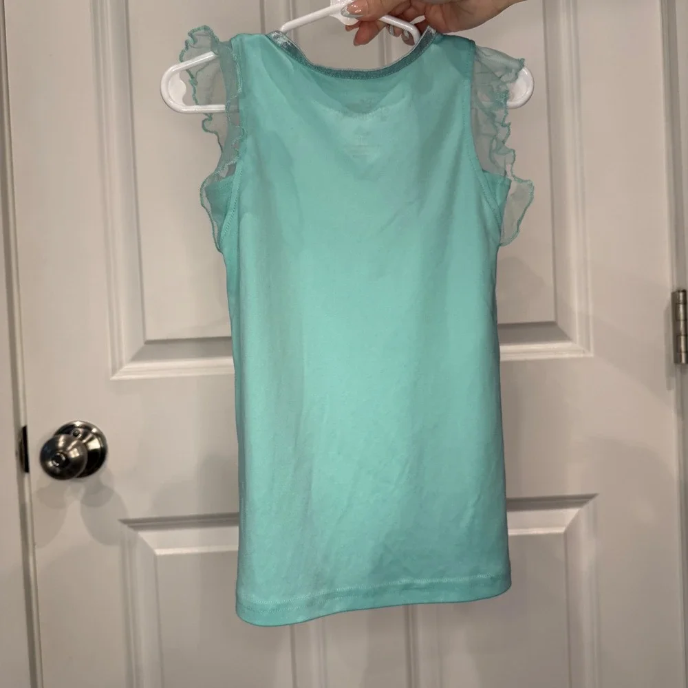 Disney Princess Ariel The Little Mermaid Nightgown Girls Size 2T Flutter Sleeve - Picture 4 of 4
